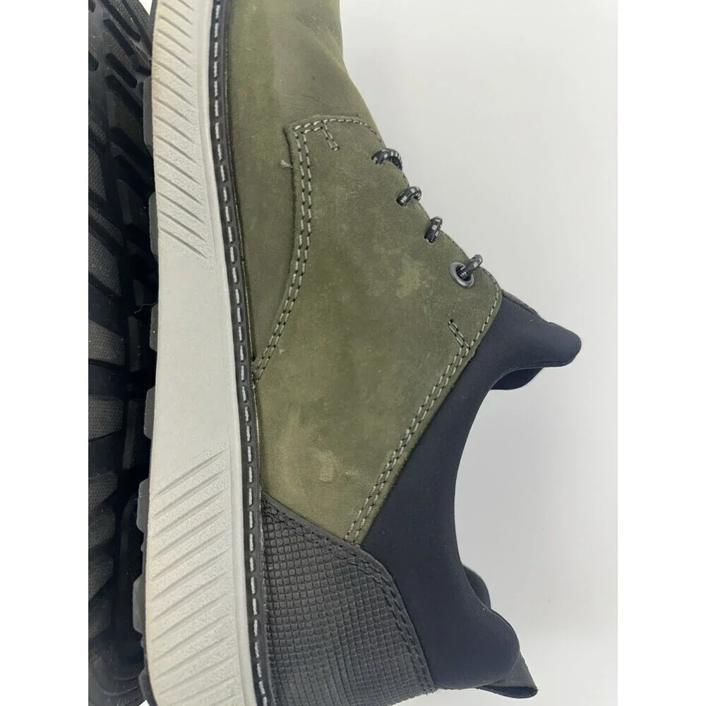 Rieker Stan 60 Slip‎ On Sneaker Green Suede Moor Schwartz Lightweight Men 46 12